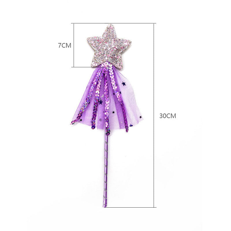 Kids Wings Wands Butterfly Rainbow Wings For Girls Princess Fairy Wings Children Halloween Cosplay Costume — packaging