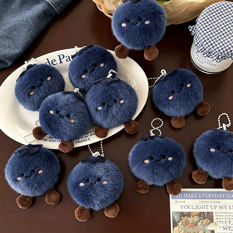 Plush Blueberry Doll Plush Toy Pendant Bag | Magic Stories