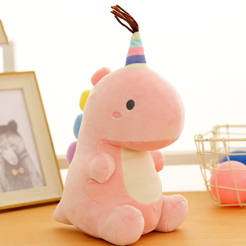 Dinosaur plush toy doll — detail