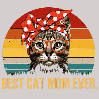 Cute Glasses Cat Costume Thermal Transfer | Magic Stories