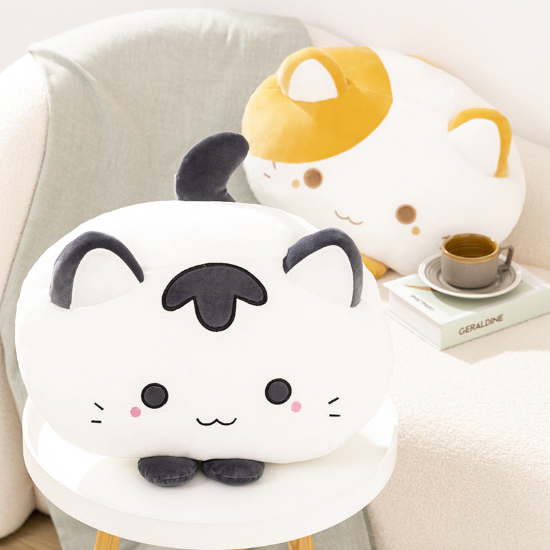 Soft Body Lazy Cat Animal Pillow Doll Plush Toys — side view