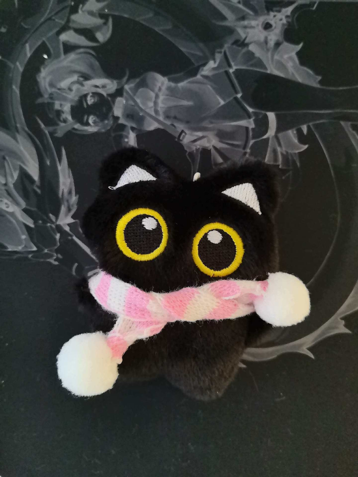 Little Black Cat Plush Doll, Keychain | Magic Stories