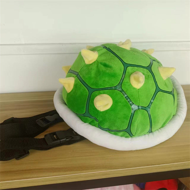Children's Turtle Shell Plush Backpack | Magic Stories