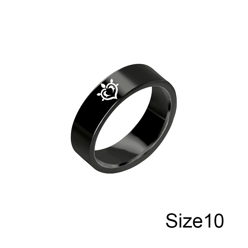 Genshin Impact Stainless Steel Ring Eye | Magic Stories