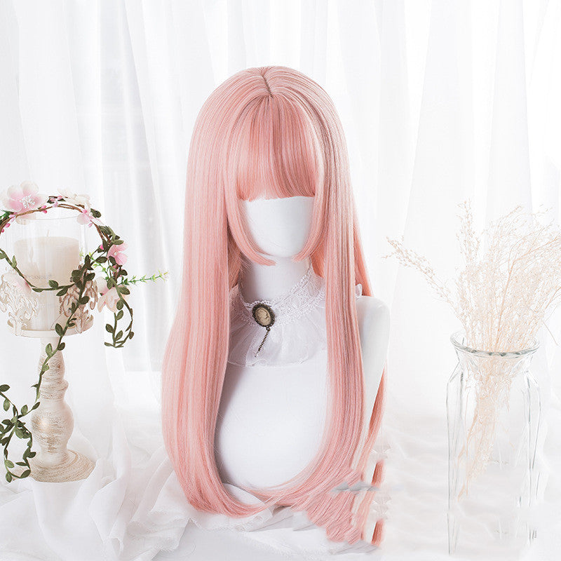 Princess Lolita Long Straight Wig — side view