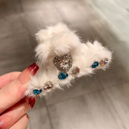 Plush Grip Medium Back Head Barrettes Shark | Magic Stories