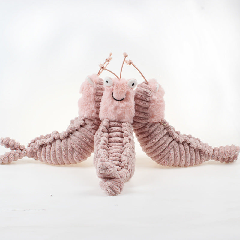 Pippi Shrimp Short Plush PP Cotton Plush Toy — detail