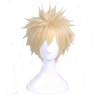 Sky explosion COSPLAY wig — in use