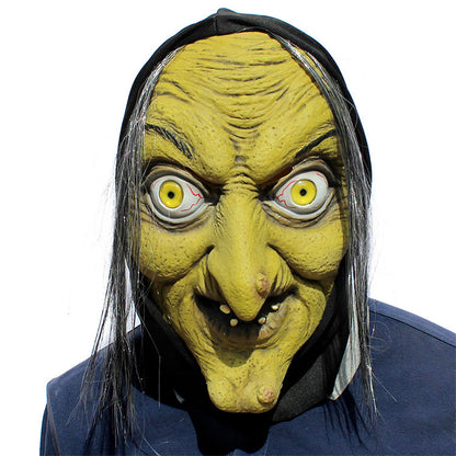 Halloween mask scary witch mask — detail