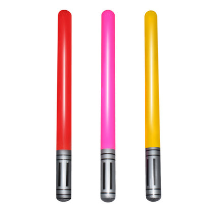 Inflatable Thickened Laser Sword Toy — back view