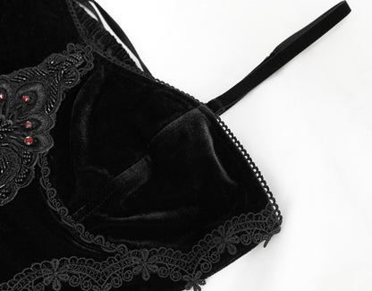 Vintage Gothic Fashion Women's Sling Dress | Magic Stories