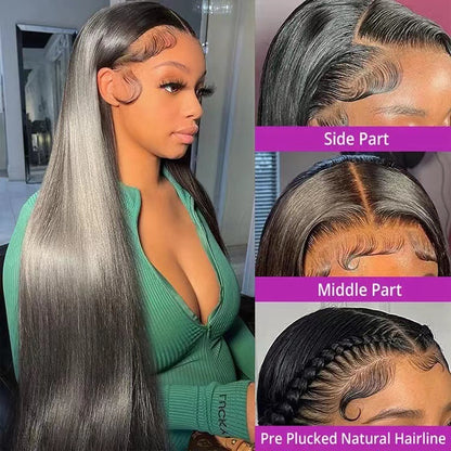 Women's Cosplay Front Lace Wig Sheath — side view