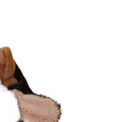 Cow Cotton Slippers Winter Plush Household — back view