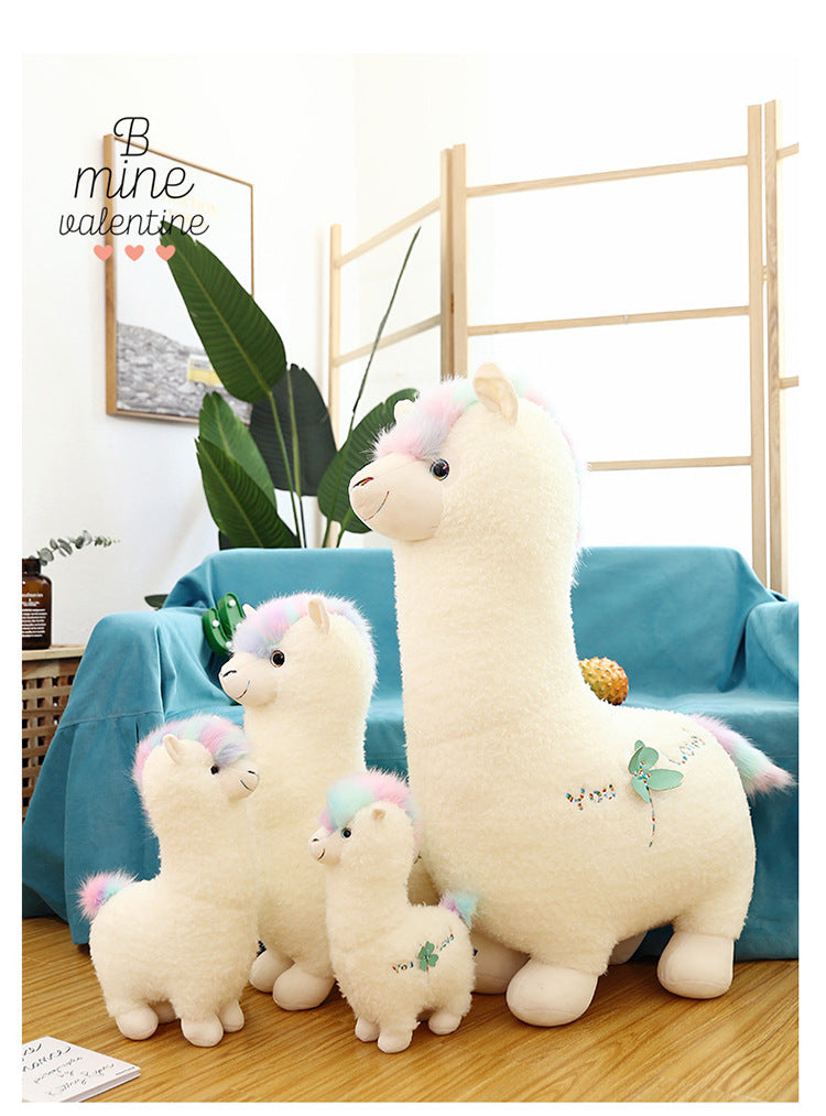 Plush alpaca pillow | Magic Stories