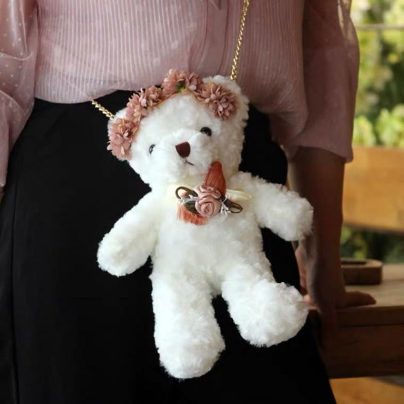 Lolita Lolita Lace Bear Bag Cute Plush Bag | Magic Stories
