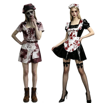 Vampire Zombie Nurse Costume Bloody Maid | Magic Stories