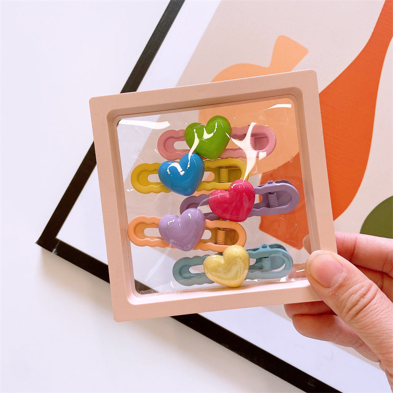 Cute Cartoon Character Hair Clips For Girls — side view