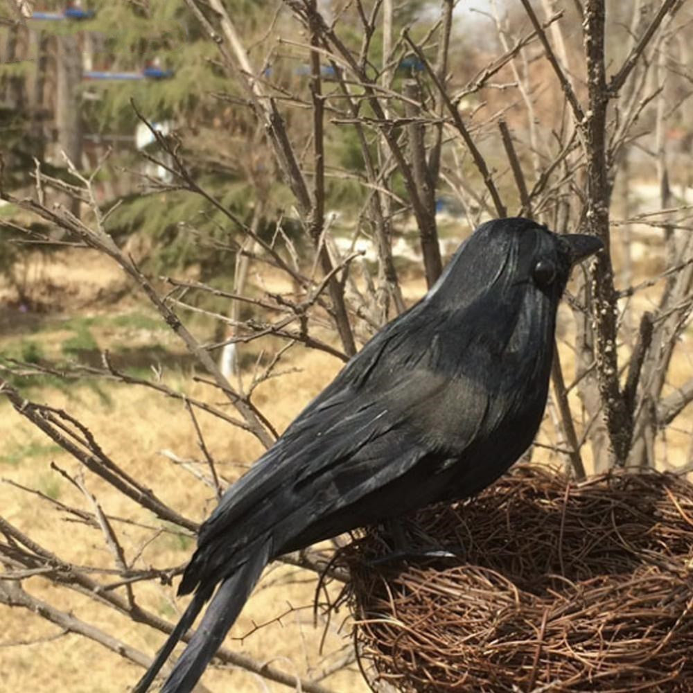 Halloween Dee's Artificial Crow - Magic Stories