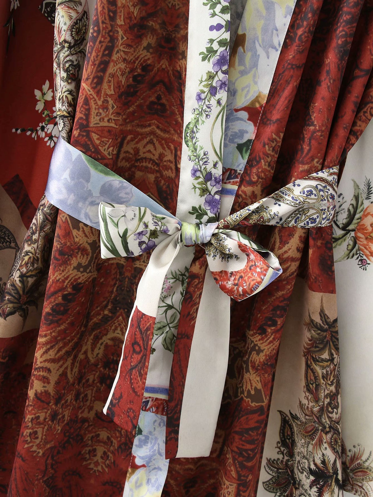 Fashion Ladies Printed Kimono Dress Outer Wear — packaging