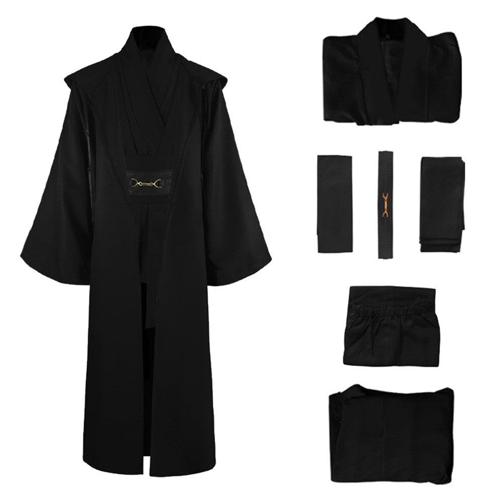 Polyester Men's Halloween Cosplay Cardigan Robe — packaging