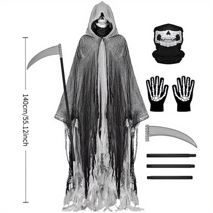 Halloween Grim Reaper Cloak Costume Set | Magic Stories