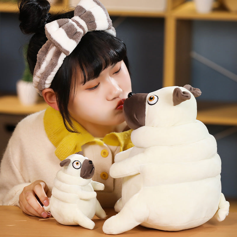 Cute Pug Doll Children's Plush Toy | Magic Stories