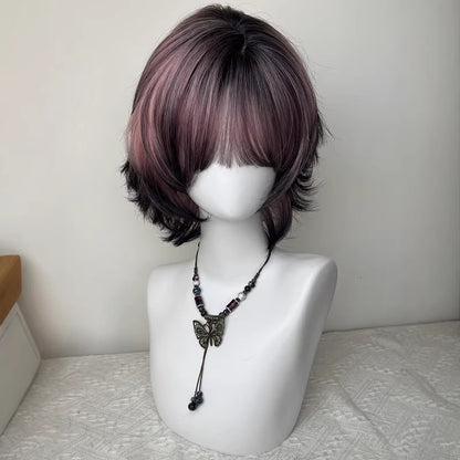 Wig For Women Black And Pink Ombre Siamese | Magic Stories