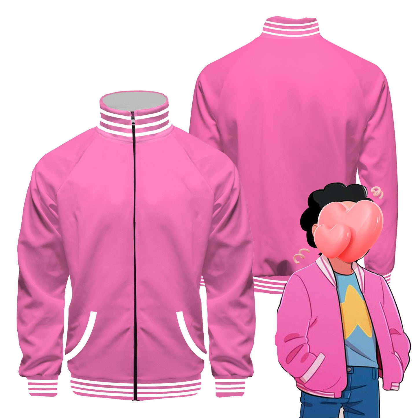 Anime Jacket Sweater Cosplay Coat — detail