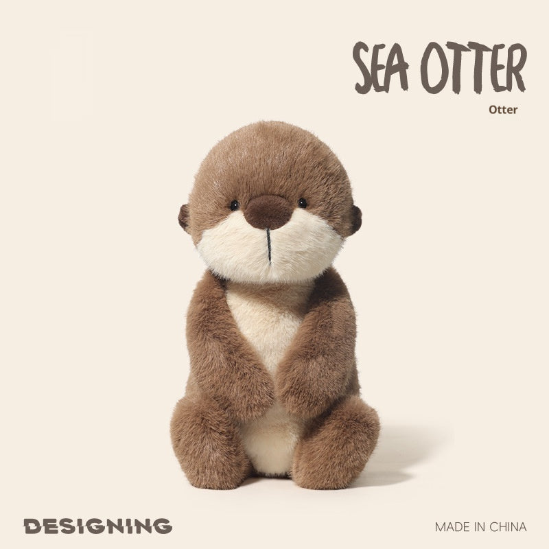 Cute Little Sea Otter Plush Toy Super Soft | Magic Stories