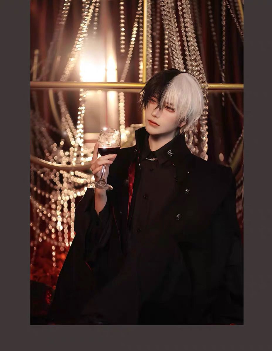 Monarch Black Cloak Costume Cos Japanese | Magic Stories
