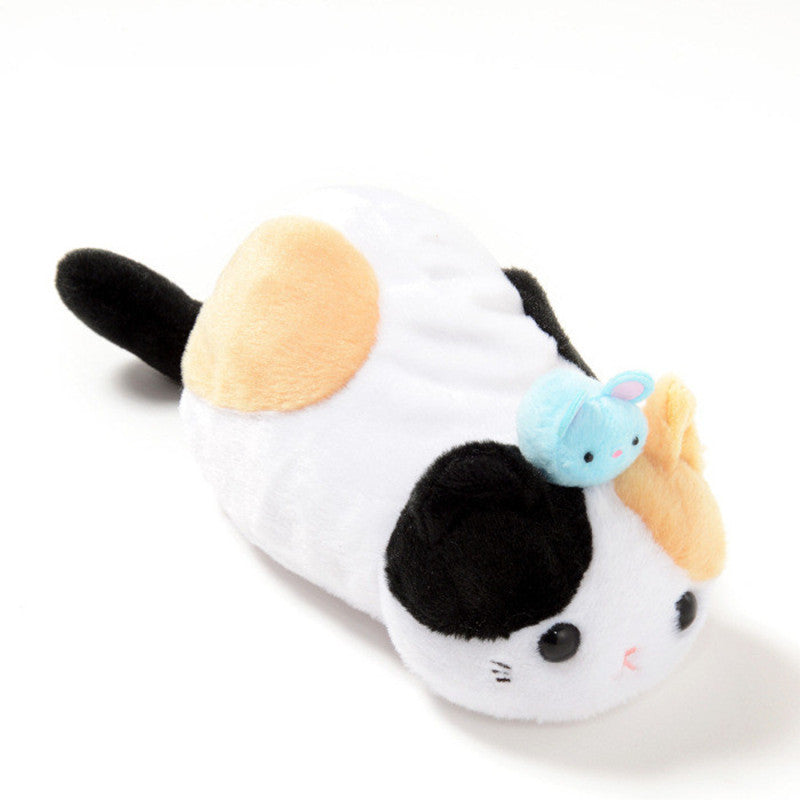 Cat plush pencil case