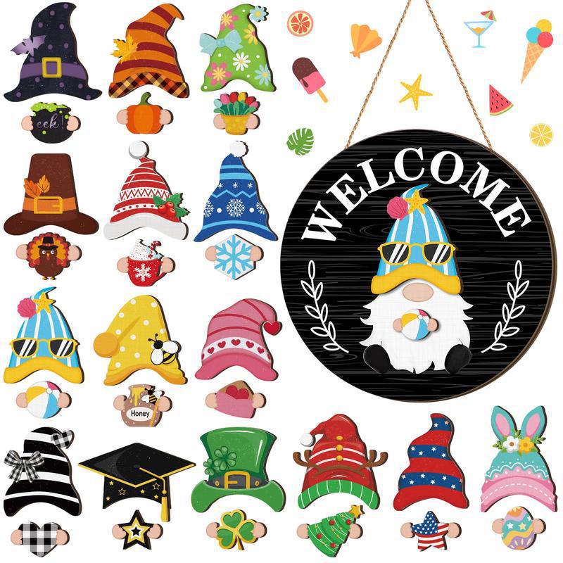 Wooden Festive Halloween IDY Wooden Decorations — side view
