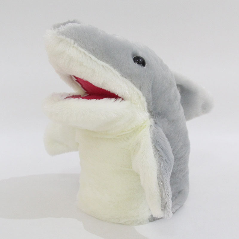 Shark Shark Plush Gloves — detail