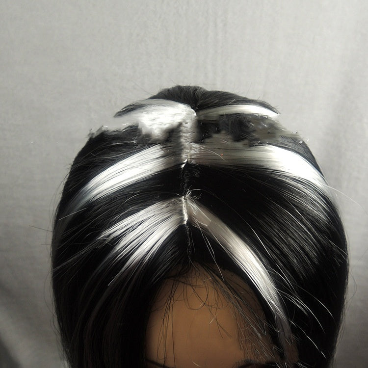 Halloween Wig Sheath Ghost Festival Masquerade Wig — detail