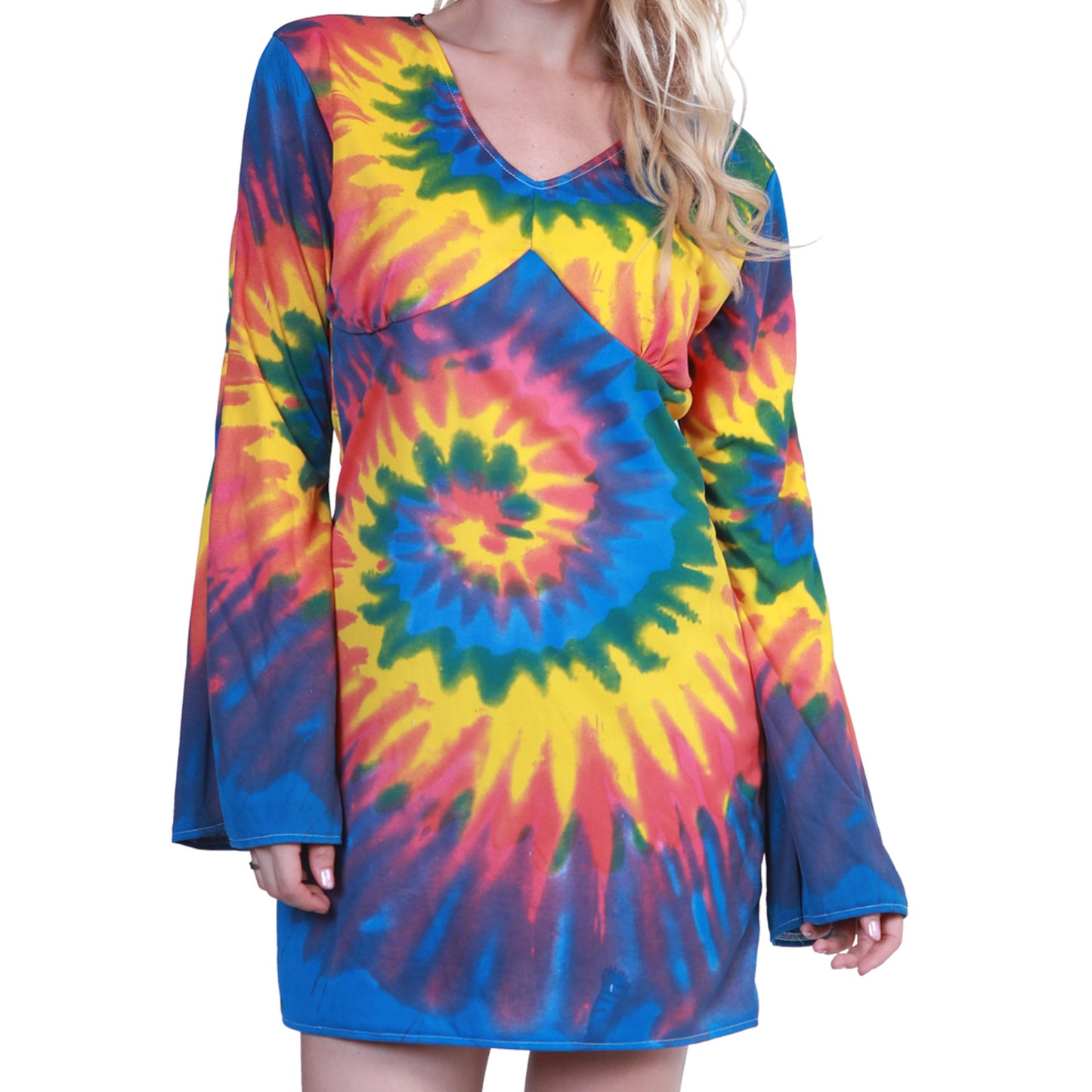 Halloween Cosplay Costume Lady Rendering Hippie Outfit — packaging