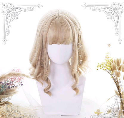 Lolita wig short hair Roman roll Lolita wig curly hair — packaging
