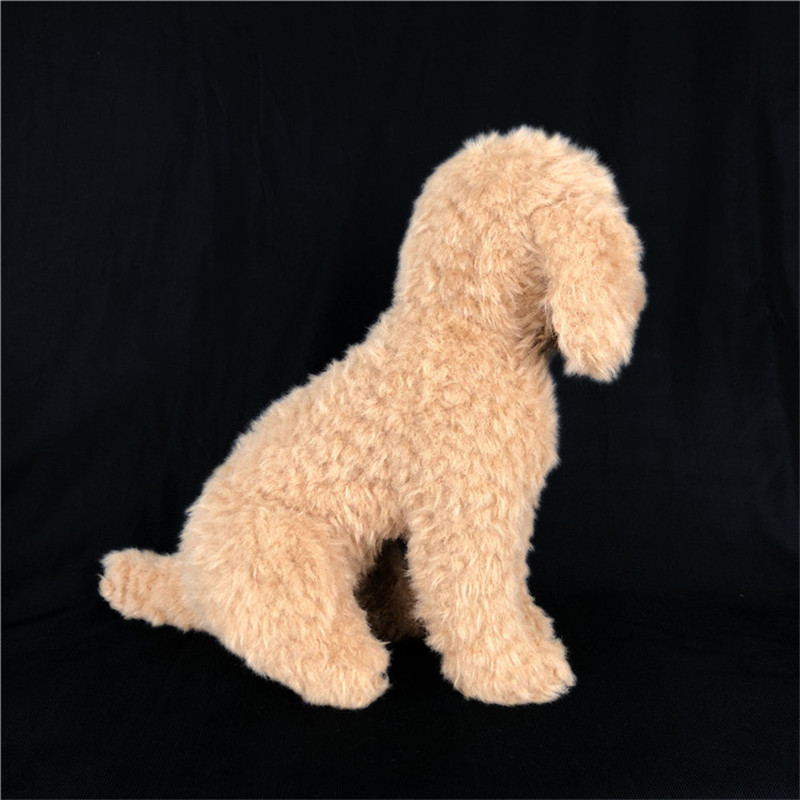Teddy plush toy — back view