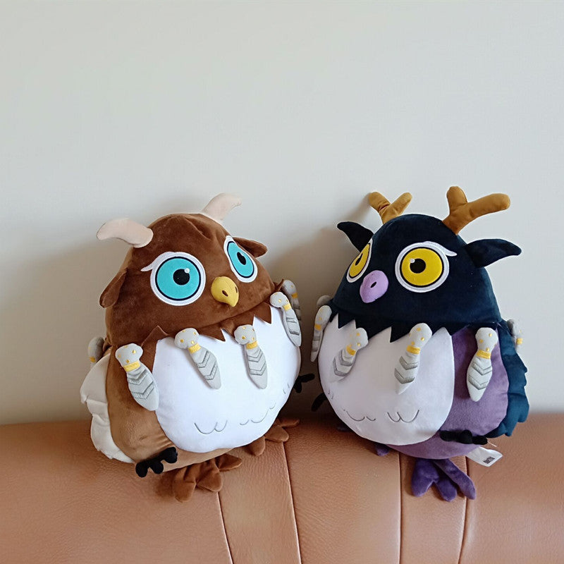 Owl plush doll — packaging