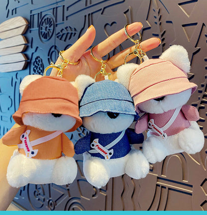 Puppy Plush Doll Keychain Pendant Female | Magic Stories