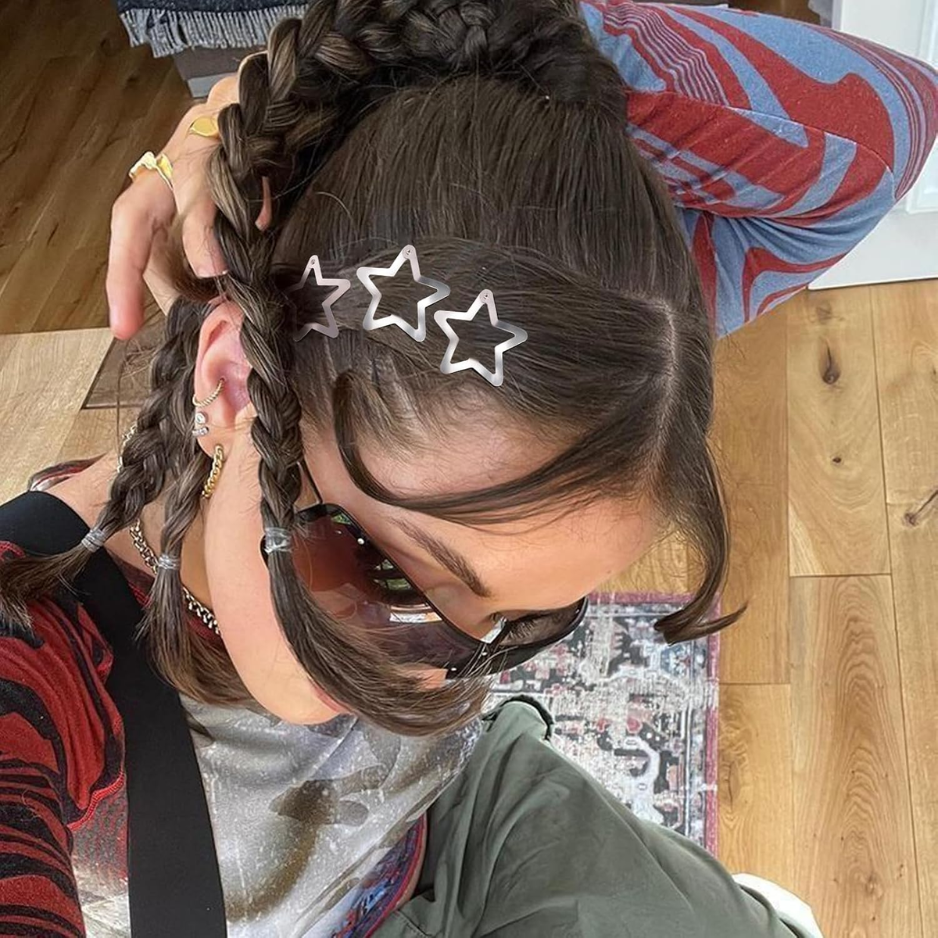 15PCS Star Hair Clips, Y2K 2000s Snap Hair | Magic Stories
