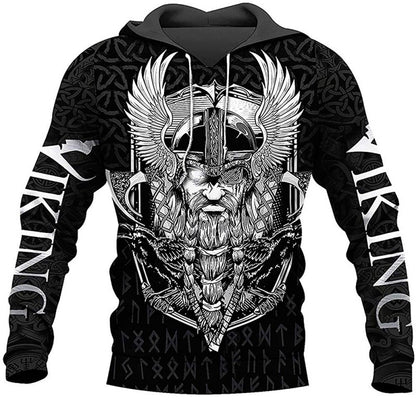 Viking Tattoo Anime Game Sweater — detail