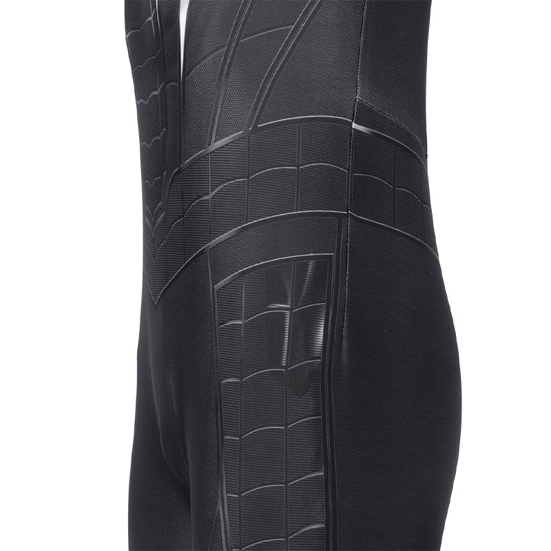 Spider-Man PS5 Miles Morales Symbiote Suit Kids Cosplay — back view