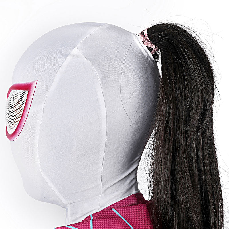 Spider-Woman Gwen Stacy Jumpsuit Cosplay Costume — back view