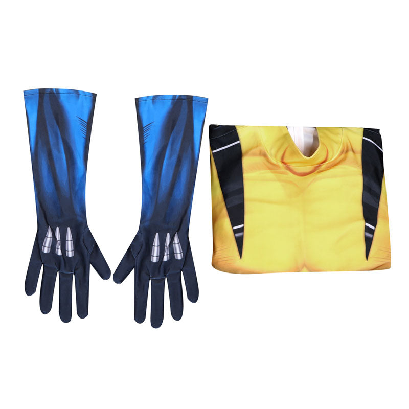 X-Men '97 Wolverine James Howlett Jumpsuit Cosplay Costumes — detail