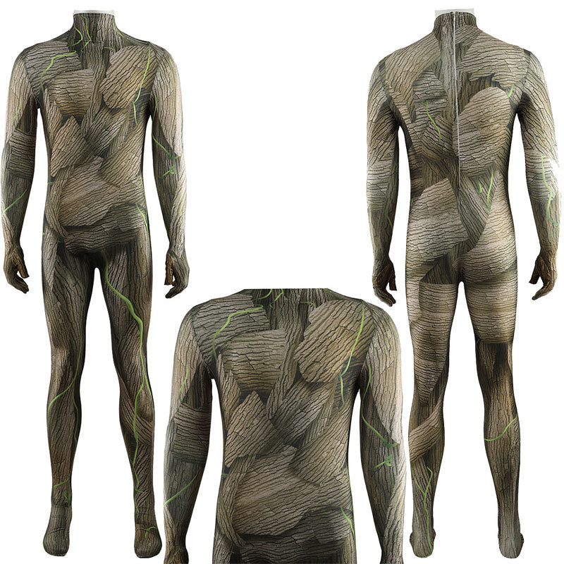 Guardians of the Galaxy Groot Jumpsuit Cosplay Costume — in use