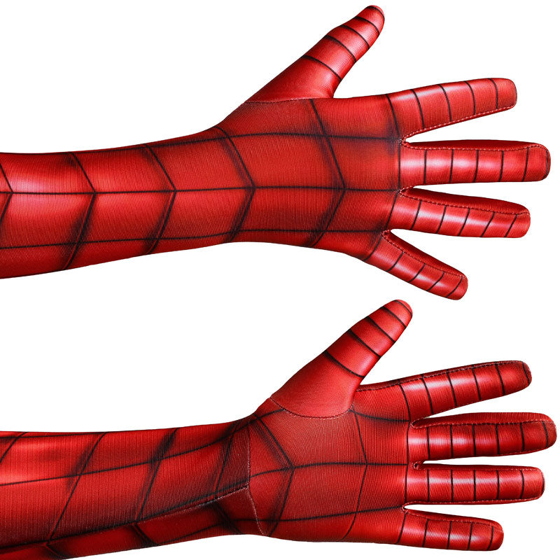 Marvel's Spider-Man Spider Armor MK IV Suit Kids Jumpsuits Cosplay Costume — detail