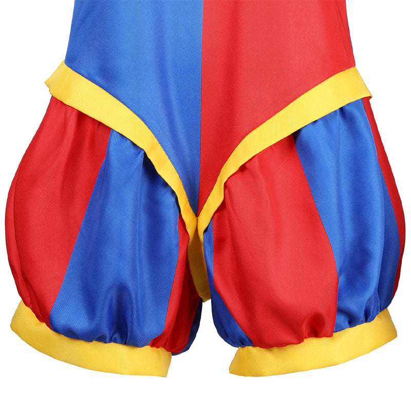 The Amazing Digital Circus Pomni Cosplay Costume — detail
