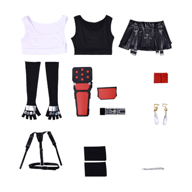 Final Fantasy VII Remake FF7 Tifa Lockhart Cosplay Costumes — detail