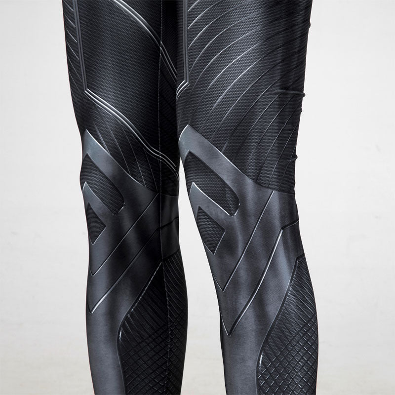 Spider-Man 2 PS5 Miles Morales Black Jumpsuit Cosplay — side view