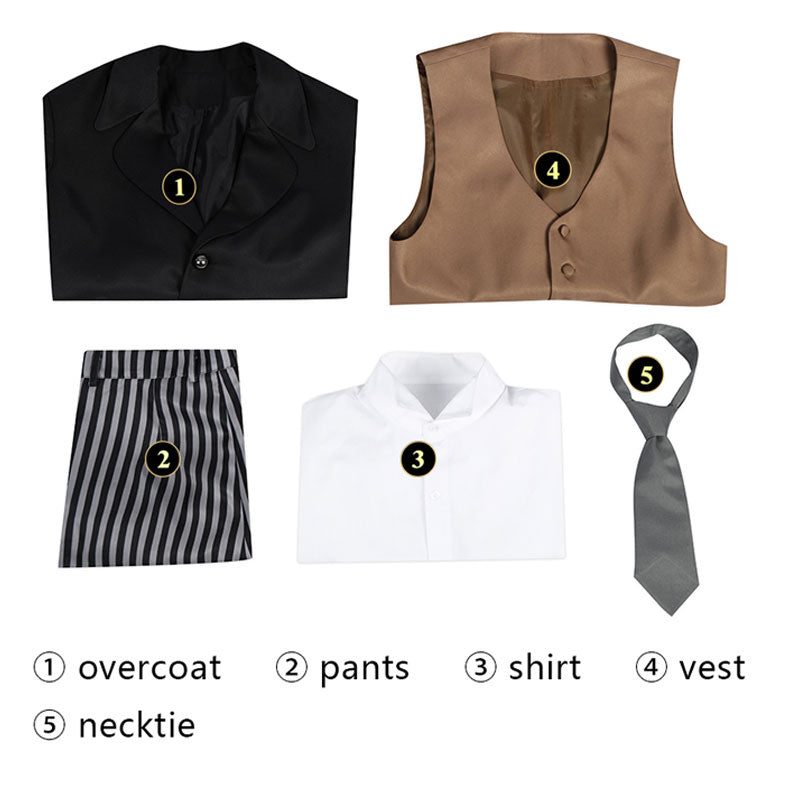 Corpse Bride Victor Van Dort Cosplay Costume — detail